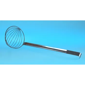 Podběrák na maso nerez 15cm drátěný CZ