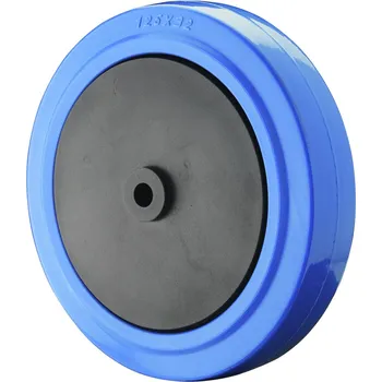 Pojezdové kolečko Samostatné gumové kolo-měkké modré SOFT - B62.101