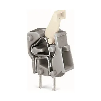 Elektrický konektor WAGO Svorka 257-746 s možností řadového připojení na DPS, tlačítko, 2,5 mm², oranžová 257-746