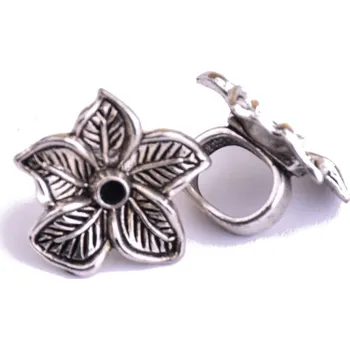 Dětské navlékací korálky Kovové korálky 13x22mm