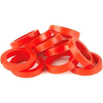 Signalizátor záběru 10ks - Dotahovací Kroužky Garda Elastic Red Rings