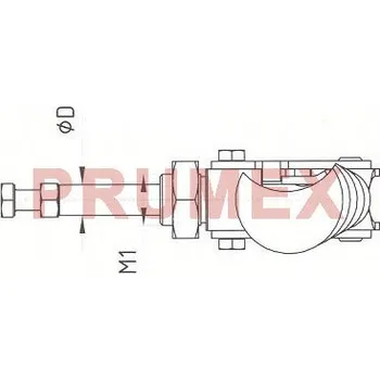 Truhlářská svěrka Přímá upínka, UPINKA, 361