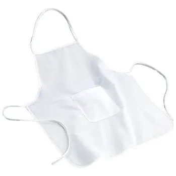 Kuchyňská zástěra EFCO Dětská zástěra s kapsou bílá (60 x 50 cm)