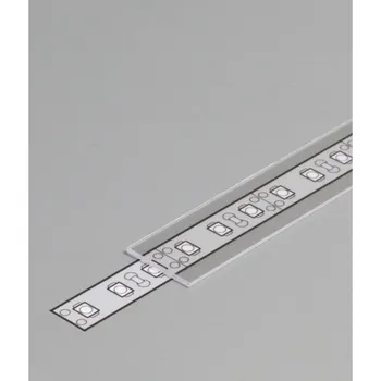LED páska Clonka pro profily LED průhledný 2m Druh clony: E zásuvná