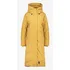Dámský kabát Alife and Kickin prošívaný zimní kabát žlutý XL