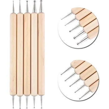 CuteNails Tečkovací pero - Sada 5ks