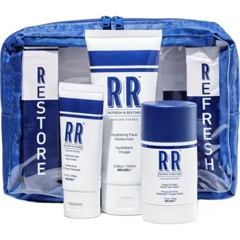 Kosmetická sada Dárková sada pro péči o pánský obličej REUZEL RR Skin care gift set bag