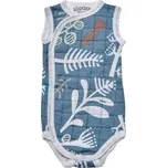 Lodger Hydrofilní body bez rukávů Romper Fold Over Botanimal Ocean Vel. 62