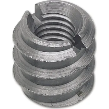 Matice Závrtná matice bez límce M8x13 mm, typ E, zinek bílý (Závrtná matice bez límce - nábytkářská matice)