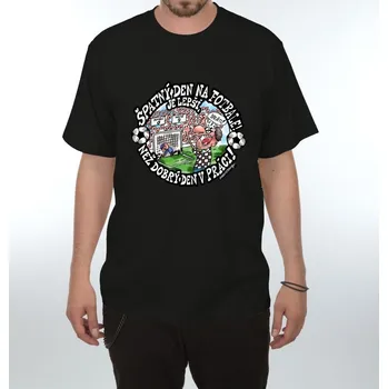 Žertovný předmět Tričko - Špatný den na fotbale Velikost: S