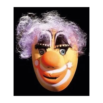 Karnevalová maska Maska klaun dětský Barva: fialová