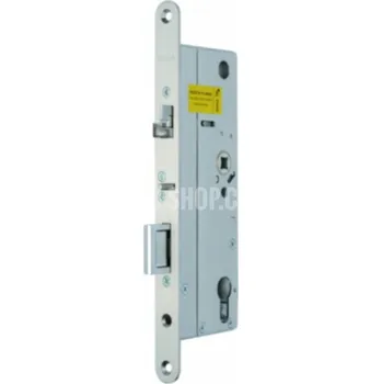 Příslušenství k domovnímu zvonku FAB - ASSA ABLOY ELEKTROMECHANICKÝ ZÁMEK FAB BACKSET 55 MM SZ zámek,el.L,92/55,typ E
