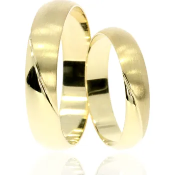 Prsten Zlatnictví Helios Zlaté snubní prsteny L-316/ZL