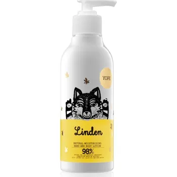 Tělový krém Yope Linden mléko na ruce a tělo 300 ml