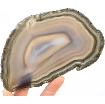 Přírodní kámen Plátek z achátu 137g Brazílie