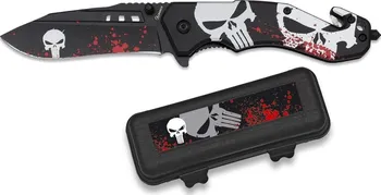 kapesní nůž Martinez Albainox Lebka Punisher s řezákem
