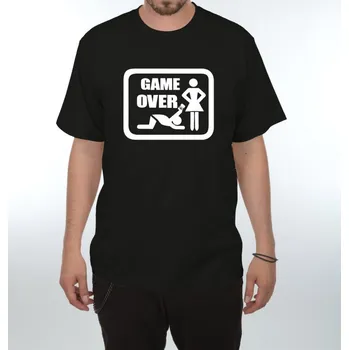 Žertovný předmět Ptákoviny CB Tričko - Game Over Velikost: XXL