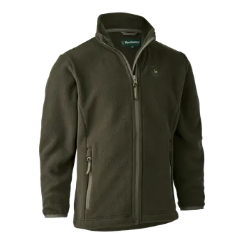 Deerhunter dětská fleecová bunda Chasse Barva: olive night melange, Velikost: D140