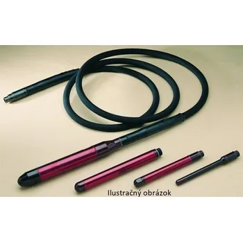 Stavební technika Enar ohebný hřídel s hlavicí, délka 1m, průměr 25mm