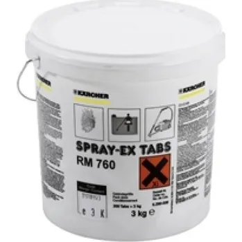 Čisticí prostředek Kärcher Extraktory prostředek RM 760 tablety 200 ks (3kg) 6.295-856.0