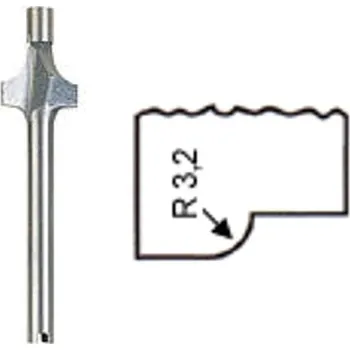 Fréza Proxxon MICROMOT Čtyřhranná fréza 3,2 mm
