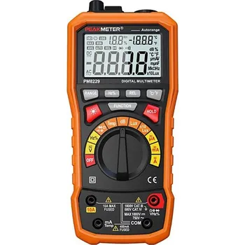 Multimetr DIGITÁLNÍ MULTIMETR PEAKMETER PM8229 MULTIFUNKČNÍ