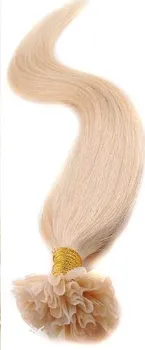 Příčesek Girlshow Vlasy na metodu keratin 51 cm 100 ks 613 Beach Blond