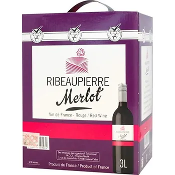Ribeaupierre Merlot Bag in box 3 l