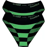 Dámské bezešvé kalhotky - GreeNice Art3342 (2ks vbalení) Barva: Černá, Velikost: M/L
