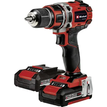 Einhell Professional TP-CD 18/50 Li BL (2x2,0Ah) aku vrtací šroubovák, 18 V, 2 Ah Li-Ion bezkartáčové, vč. 2x aku, vč. nabíječky, kufřík, 4513896