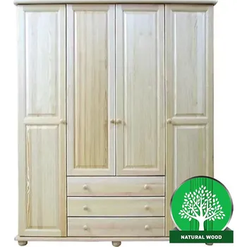 Šatní skříň BAUMAX Skříň 165cm Borovice