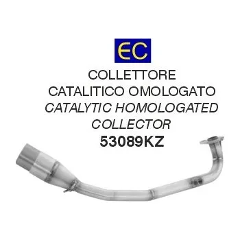 Výfuk pro motocykl Svod výfuku ARROW s katalyzátorem, Honda PCX 125i E5 2021-> 53089KZ