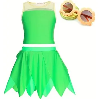 Dívčí plavky Zvonilka Dvoudílné plavky "Zvonilka" + sluneční brýle Velikost: 150/10T