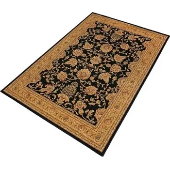 Koberec ORIENTAL WEAVERS Kusový koberec PRAGUE 520/IB2K BARVA: Černá, ROZMĚR: 67x120 cm