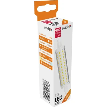 Žárovka LED žárovka R7S 118mm 9W, Vyzařovaná barva Denní bílá