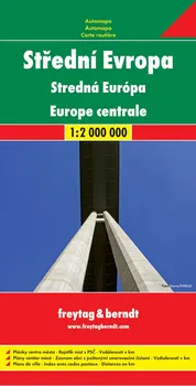 Autoatlas: Střední Evropa 1:2 000 000 - Freytag & Berndt
