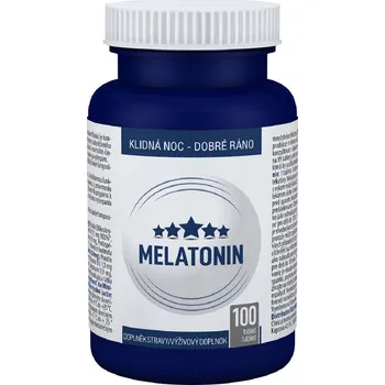 Přípravek na podporu paměti a spánku Clinical Nutricosmetics Melatonin, 100 tbl.