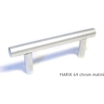 Nábytkové kování kovová úchytka MARIK 64,96,128,160,224,320,440- doprodej Varianta: MARIK 64 chrom matný