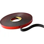 5952 VHB páska 3M vhodná pro práškové nátěry černá, 19 mm x 3 m, tloušťka 1,1 mm