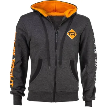 Pánská mikina Mikina Iron Trout Zipped Grey Velikost XXL