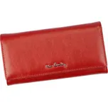 Červená kožená peněženka Pierre Cardin ITALY 100