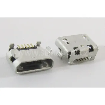 konektor micro USB B 5 pin female 10