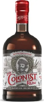 Rum Colonist Rum Black Spiced 40 % 0,7 l