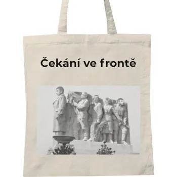 Nákupní taška Nákupní taška unisex s potiskem Fronta na maso