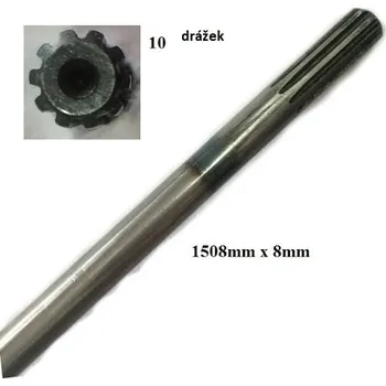 Hřídel náhonu Oleo-Mac 740S, 740T, 746T, 750T, 753T, 755T (nahrazuje 4098116R)