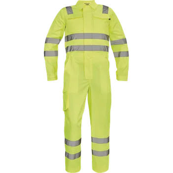 Pracovní kombinéza Cerva PATERNA HV Pracovní kombinéza žlutá 56 0356000170056