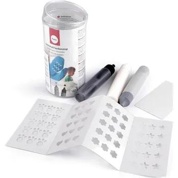 ABS gumový protiskluz + šablony, barva mix č. 1