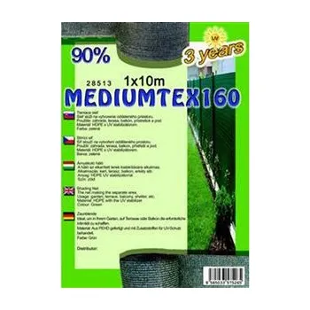 zahradní zástěna Stínící síť MEDIUMTEX160 1x10m zel 90%