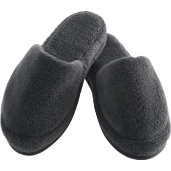 Dámské pantofle Unisex pantofle COMFORT - Černá antracit, vel.36/38, Soft Cotton