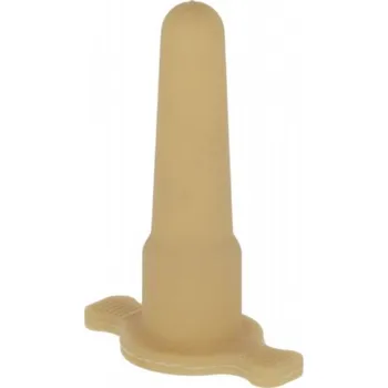 Cucák napájecí na lahve pro telata, 10 cm, béžový, 1ks